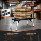 7in1 Multifunctional Portable Workbench with Large Wheels & Clamps