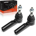 A-Premium 2 x Front Outer Tie Rod Ends, Compatible with Chevrolet & GMC