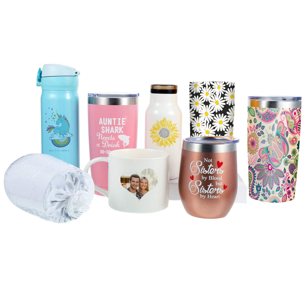 50 Pcs Sublimation Shrink Wrap Sleeves