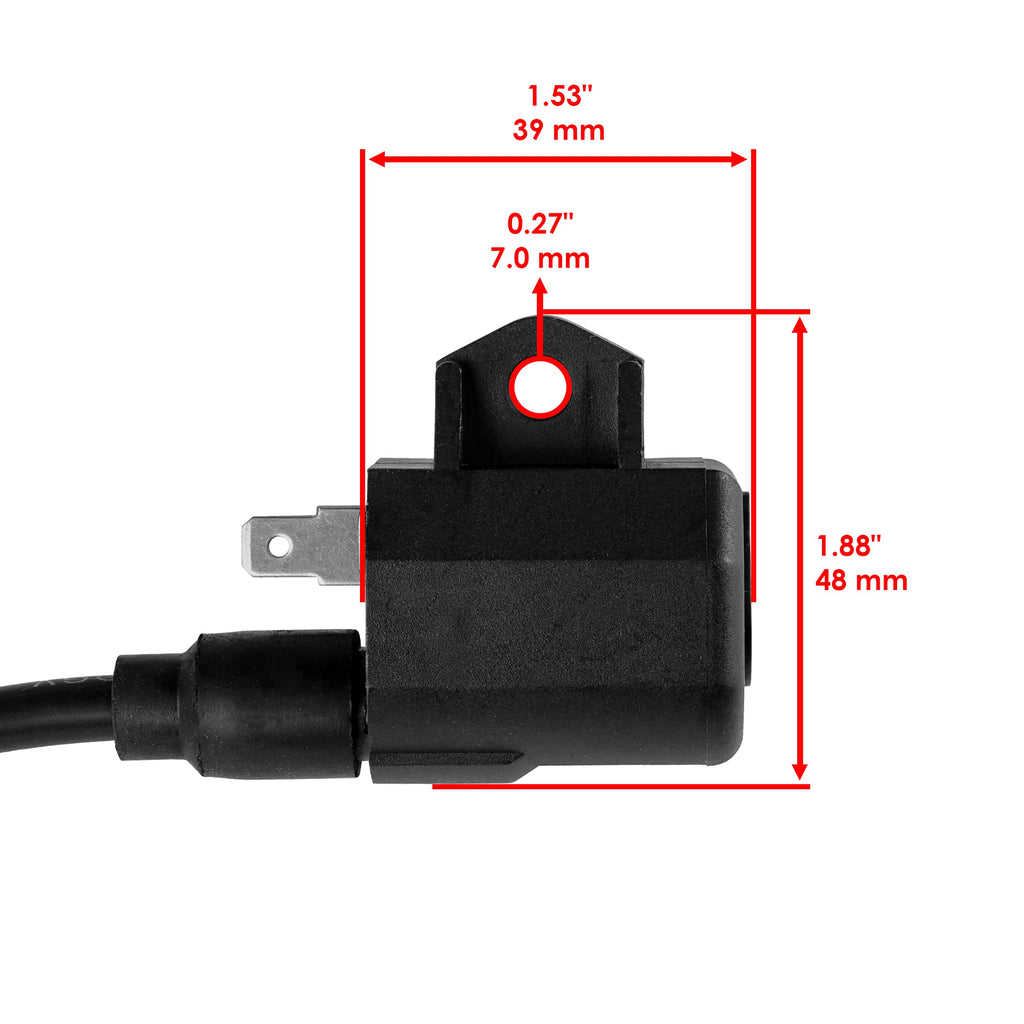 Caltric Ignition Coil Compatible with Suzuki 33410-41D20