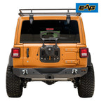 EAG Rear Bumper Rock Crawler with Parking Sensor Bracket Fit for 2018-2026 Wrangler JL