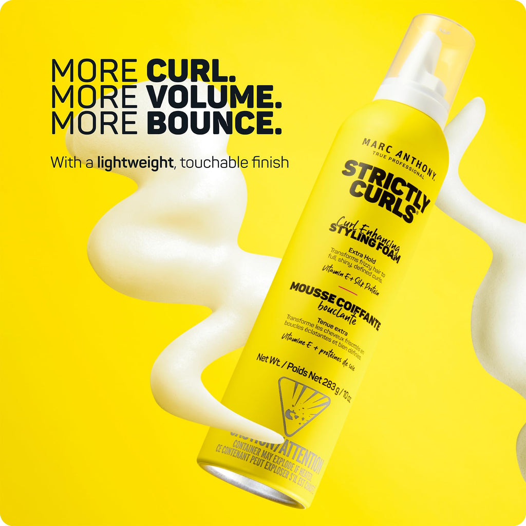 Strictly Curls, Defining Curl Styling Mousse Foam - Curly Hair