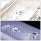 uxcell High Speed Steel HSS-AL 4 Flute Straight End Mill Cutter CNC Router Bits, 9 x 10 x 22mm