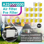 18 Pcs A226002030 Air Filter Pre Filter Compatible with SRM-2620 PAS-2620