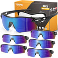 6 Pack Safety Glasses for Work, ANSI Z87.1 & UV Protective Eyewear