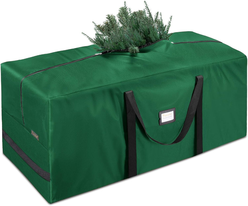 7.5 ft Christmas Tree Storage Bag, Heavy Duty 900D Oxford Fabric with Reinforced Handles and Dual Zippers Wide