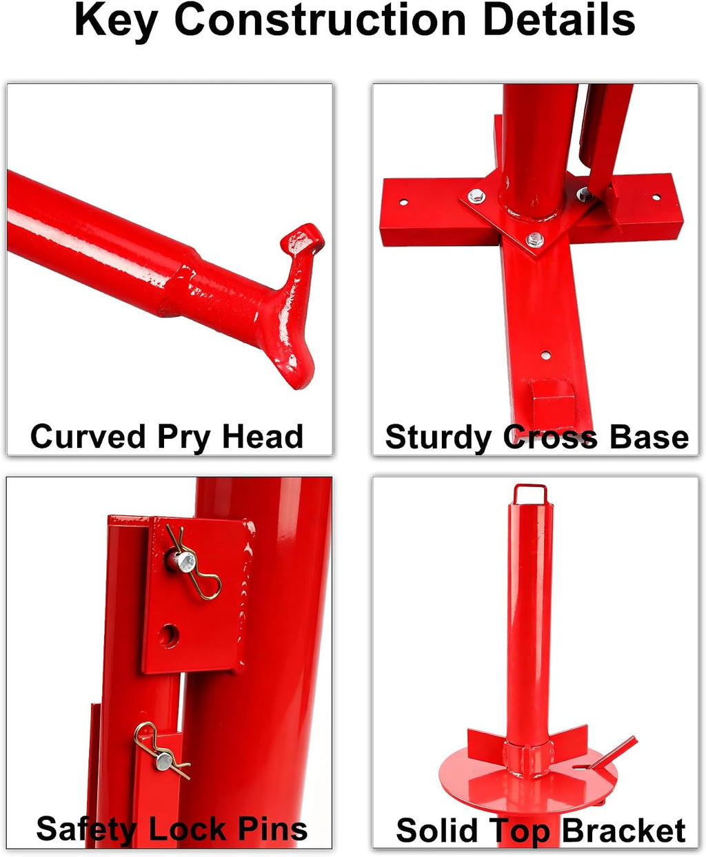 4" to 21" Manual Tire Changer Portable Hand Bead Breaker Mounting Tool Manual Steel Tire Changing Tool for Home