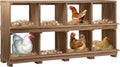 Nesting Boxes for Chickens 8 Compartment