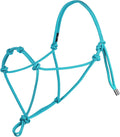 Super Sturdy Horse Rope Training Halter with 4 Knot 1/4" Stiff Halter Cord