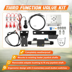 Third Function Valve Kit Fit for Kubota L2501 L3200 L3301 L3901, OE TFK2