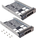 2 Pack Hard Drive Tray Caddy KG1CH 0KG1CH HDD Caddy 3.5 SSD Tray
