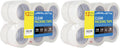 12 Rolls Clear Packing Tape, Heavy Duty Packaging Tape (Pack of 2)