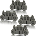W10195416 Dishwasher Wheels Lower Rack for Whirlpool Dishwasher Rack Parts