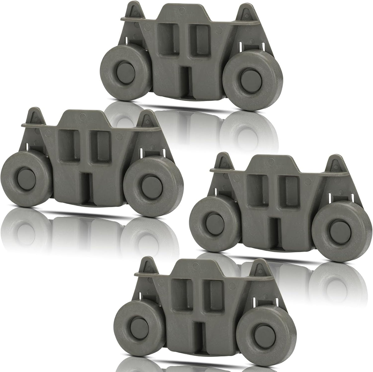 W10195416 Dishwasher Wheels Lower Rack for Whirlpool Dishwasher Rack Parts