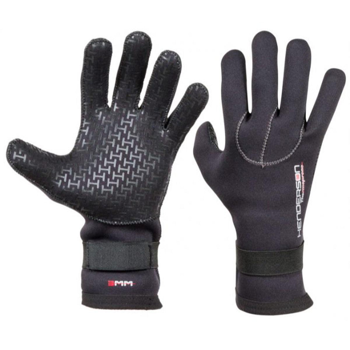 Thermoprene Closure Glove, 3mm Neoprene, Gator Elastic Closure, High-Grip Textured Palm, Small