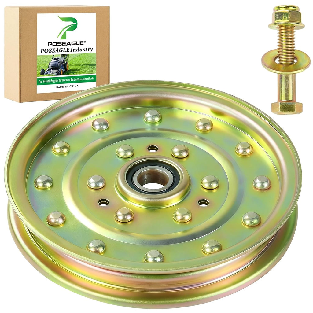 1-633109 Idler Pulley for Exmark Lazer Z 60 inch, Toro 60" Decks