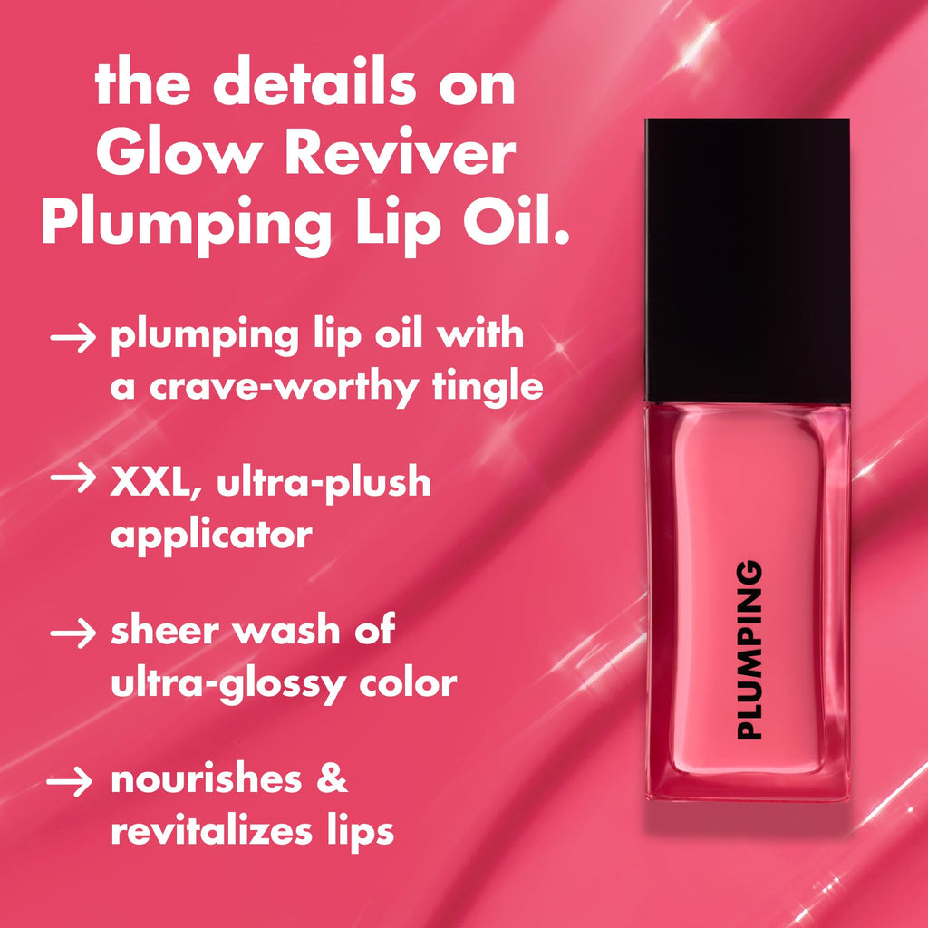 Glow Reviver Plumping Lip Oil, Ultraviolet