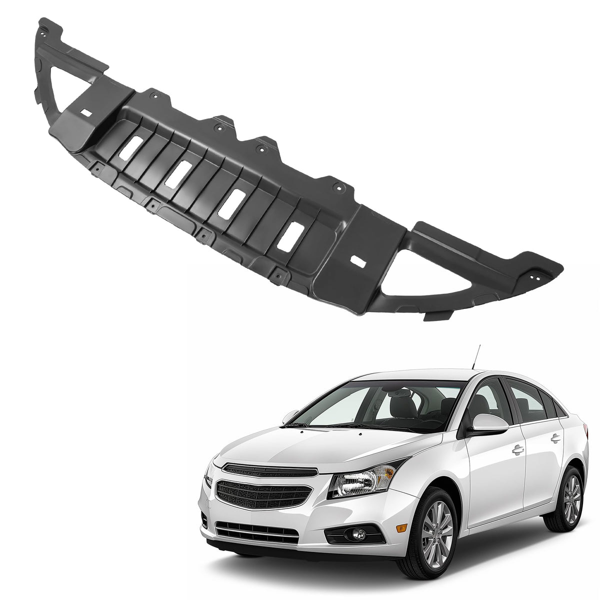 JMTAAT Bumper Valance Compatible with 2011-2015 Cruze