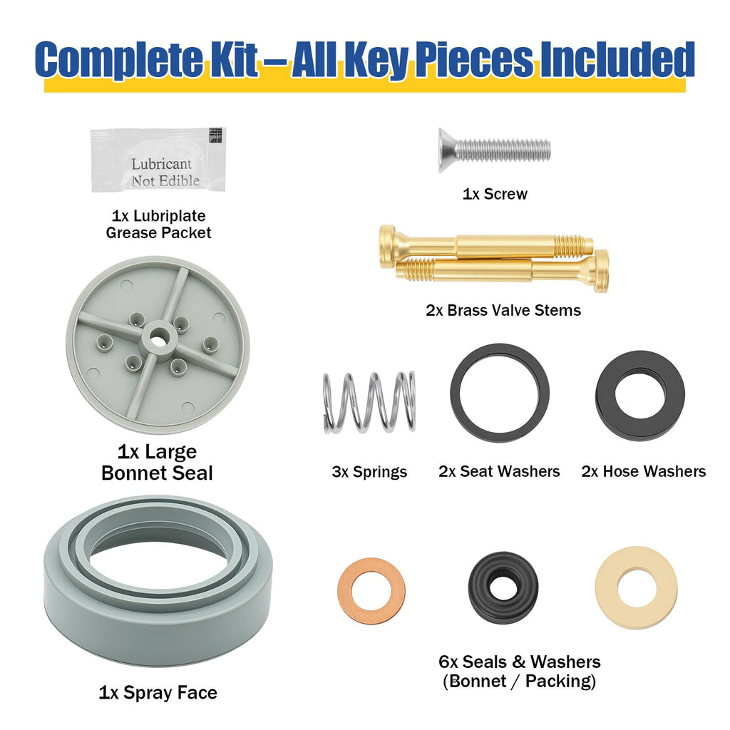 B-10K Pre-Rinse Spray Valve Repair Kit for T&S Brass B-0107
