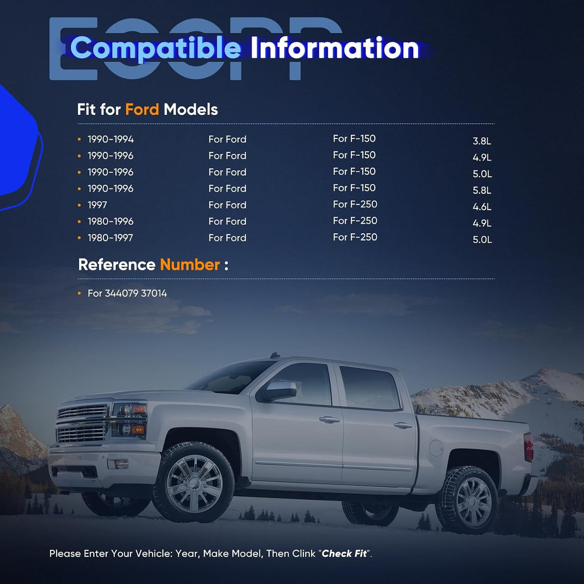 Rear Shocks Absorbers, ECCPP Gas Shocks for Ford for Ranger 1989-2011