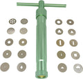 Stainless Steel Clay Extruders Sugar Paste Extruder Cake Fondant Decorating Tool Set (Green)