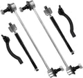 Front End Suspension Kit Compatible with 2016-2023 Nissan Maxima, 2015-2018 Nissan Altima Tie Rods Inner and Outer Complete Kit, Tie Rod and Sway Bar