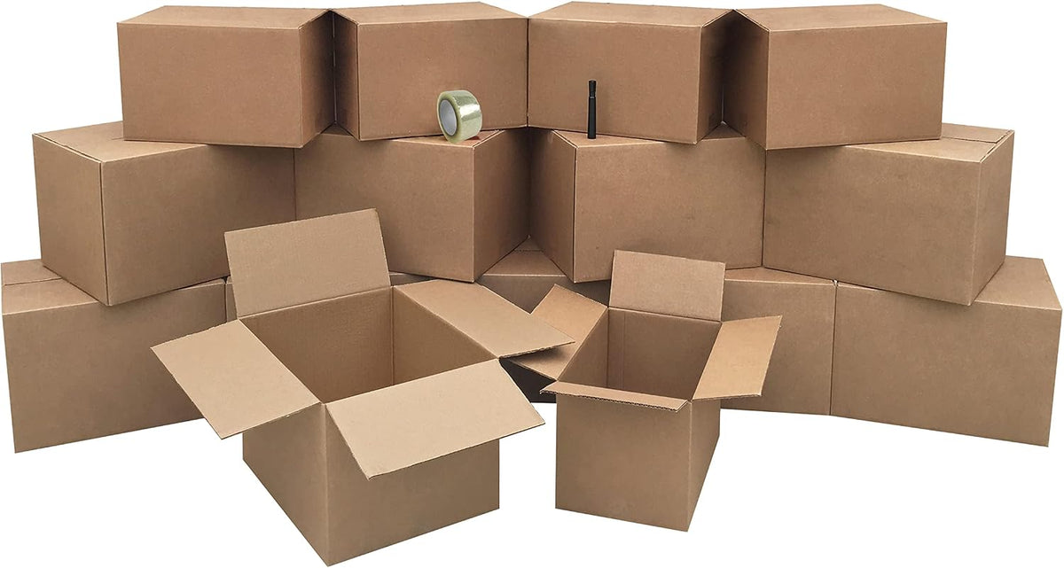 Moving Boxes Bundles (Moving Box Kit 15 Pack)