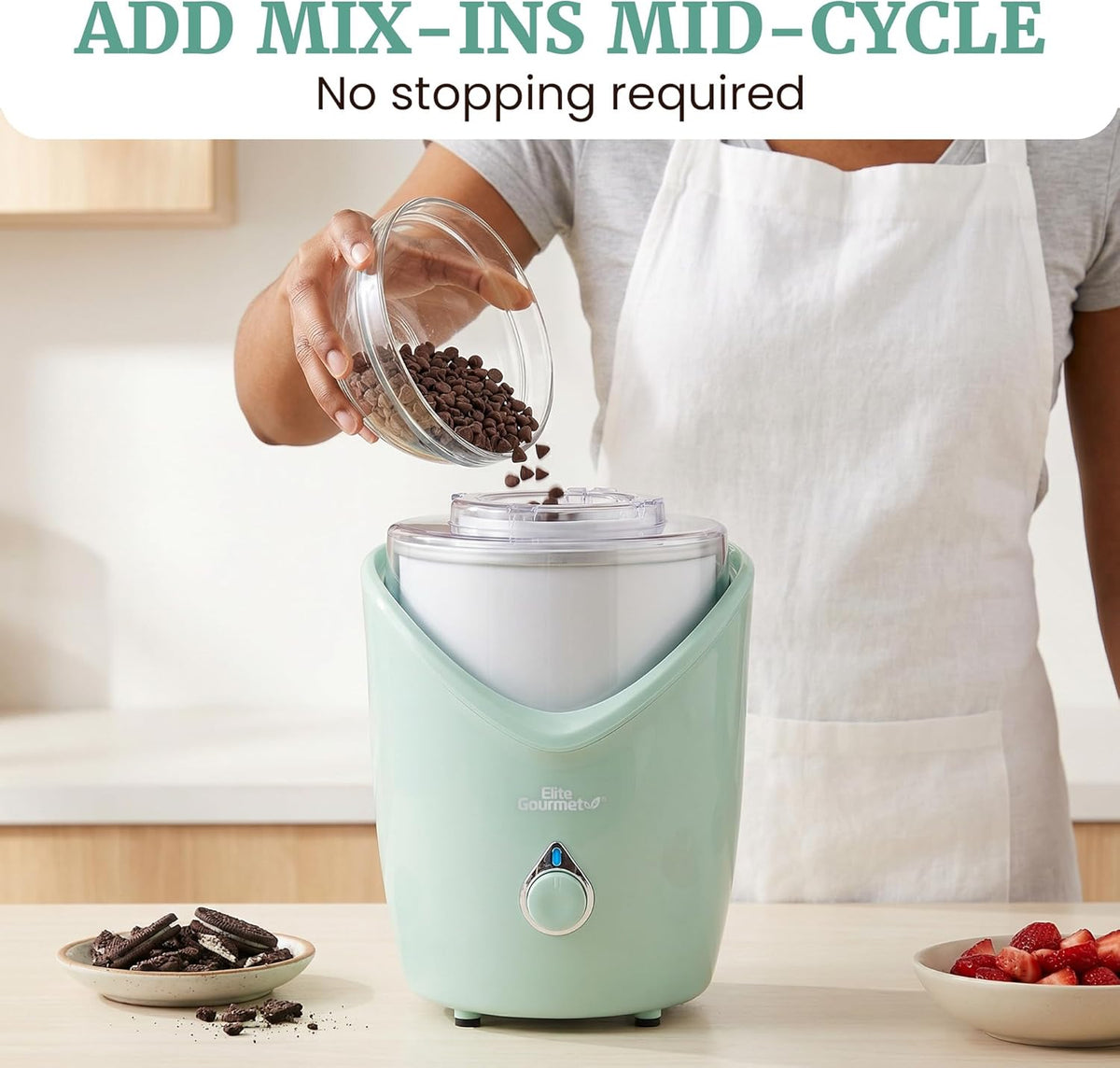 EIM263M 2Qt Automatic Electric Ice Cream Maker