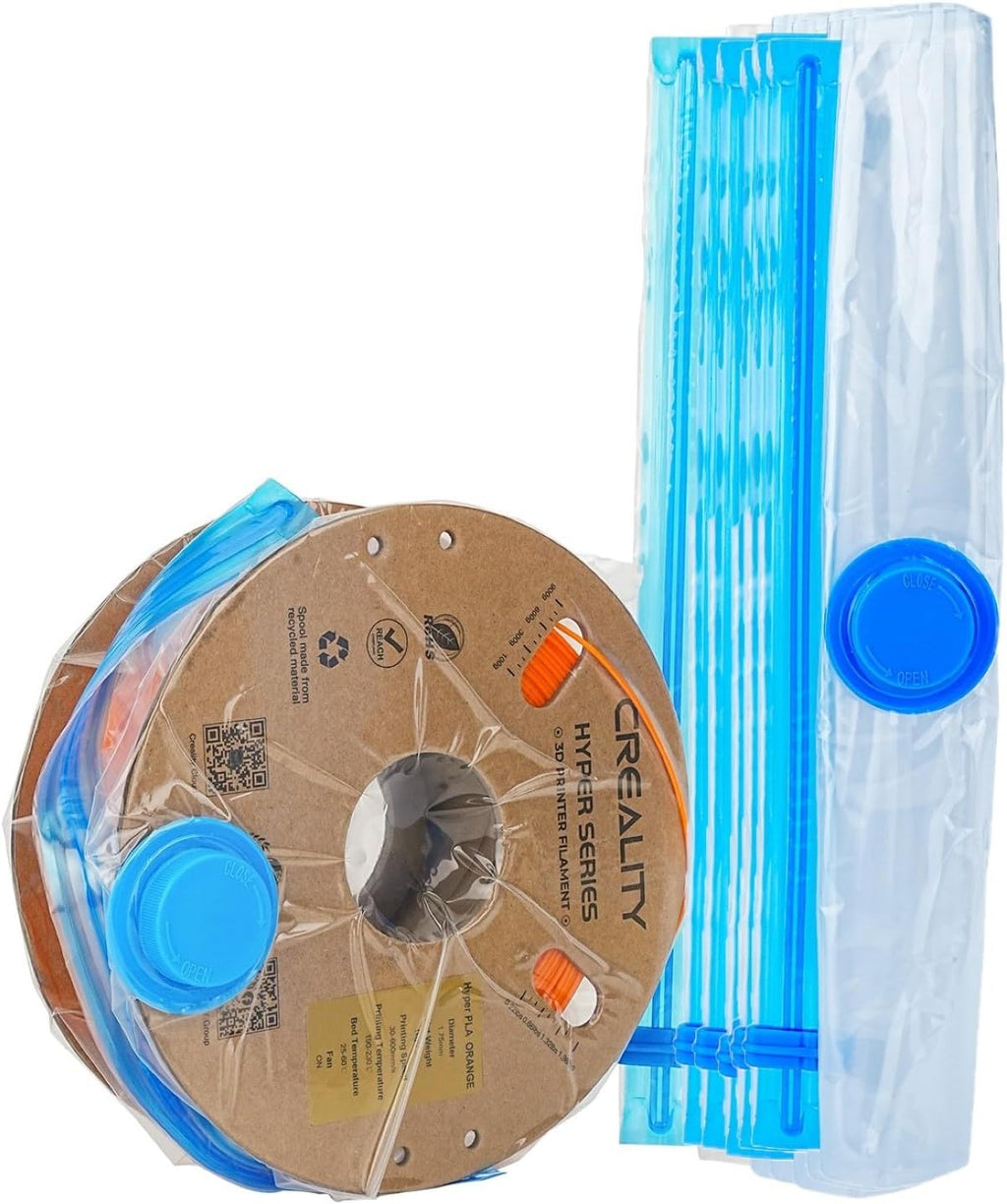 Filament Vacuum Storage Kit, Premium Cleaning Drying Sealed 12 Storage Bags Only, 3D Filament Dryer for 1kg 3D