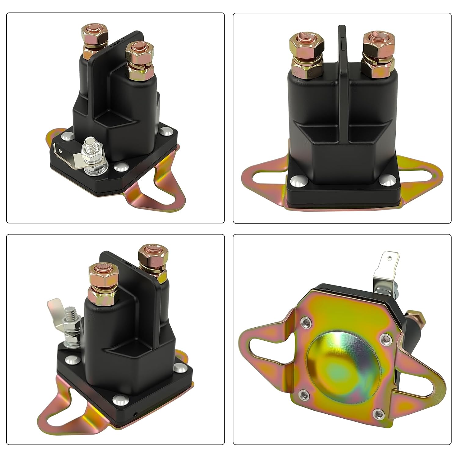 435-097 Starter Solenoid Relay for Lawn Mower, 12V Relay Switch, Fit for Murray/Toro/Husqvarna/MTD/Trombetta Lawn