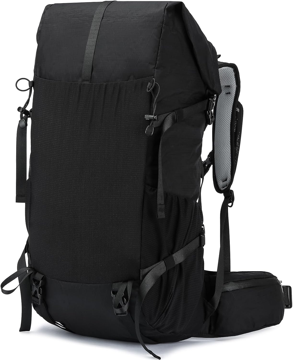 Hiking Backpack,40L to 50L Extra Large Capacity Hiking Bag,Internal Frame Camping Backpack,Upgraded X-PAC Lightweight