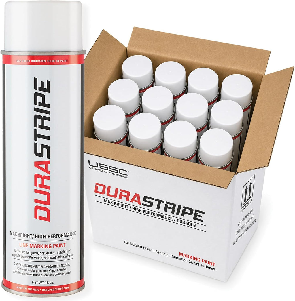 Athletic Field Marking Paint (White) 12-18oz Cans Per Case