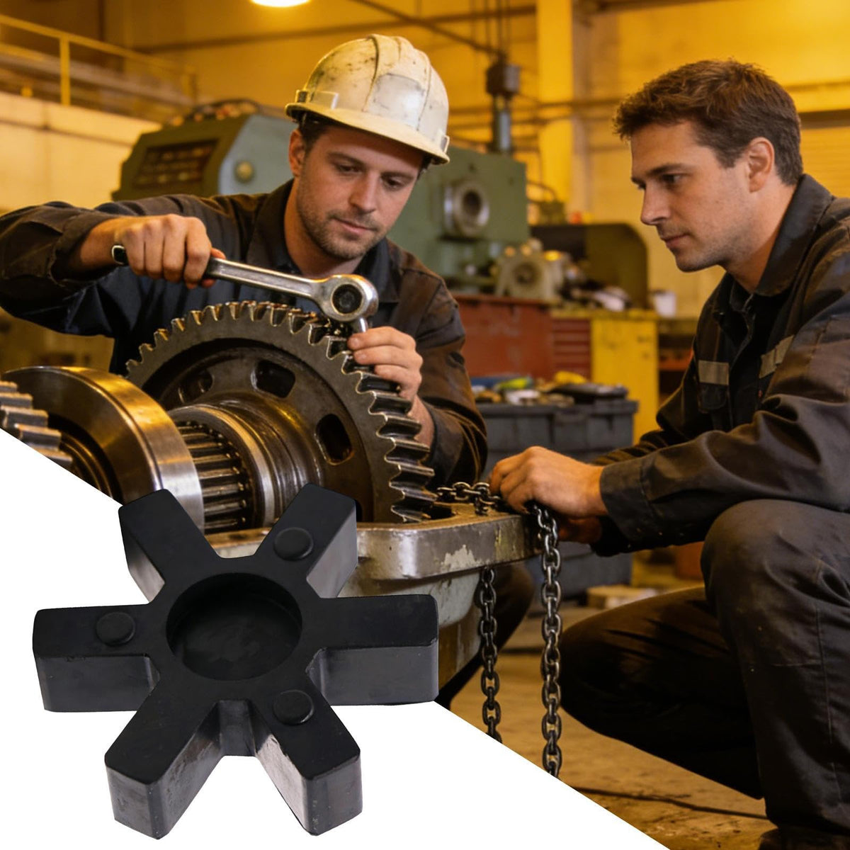L-Jaw Coupling L99/L100 Solid Flexible Rubber