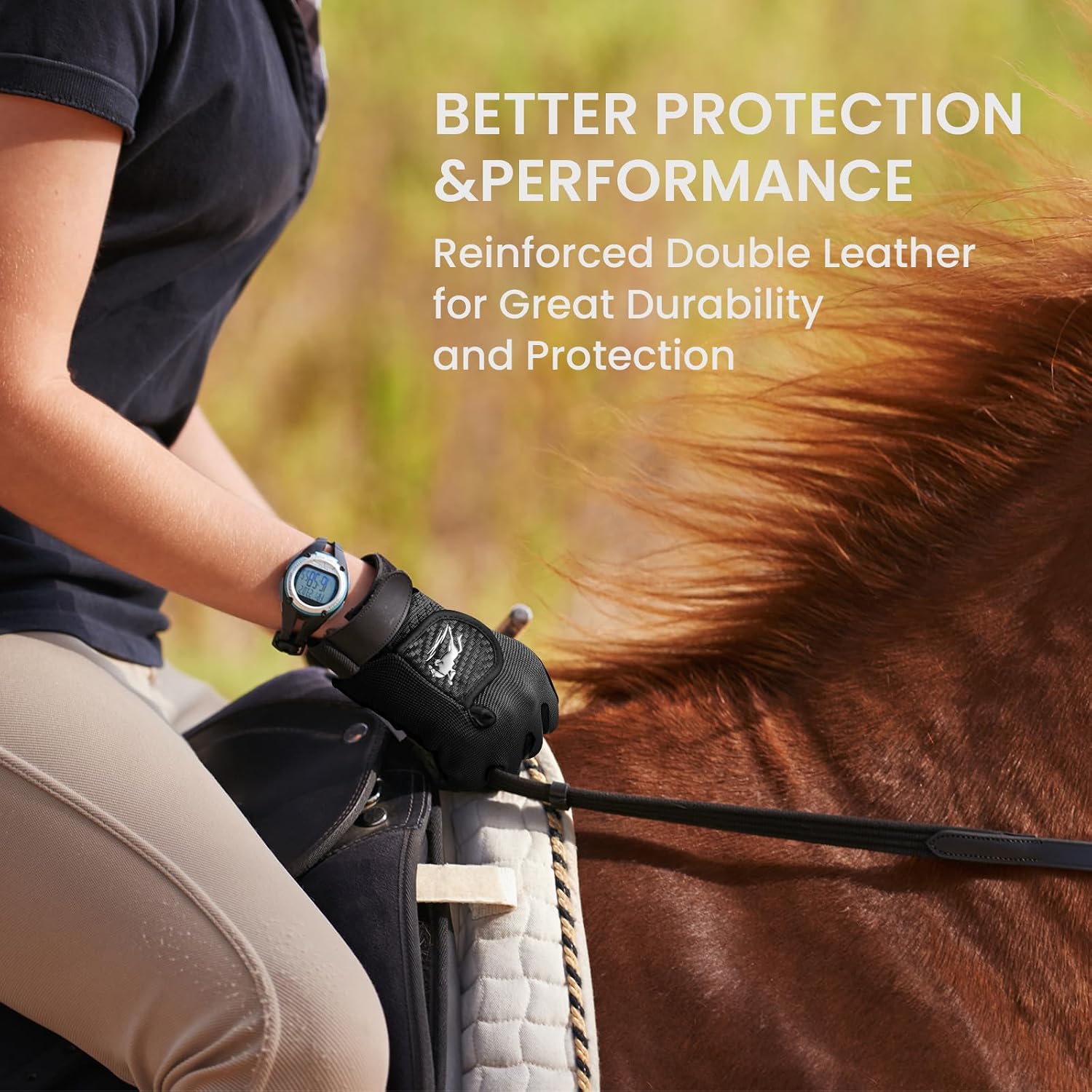Horse Riding Gloves for Women or Kids