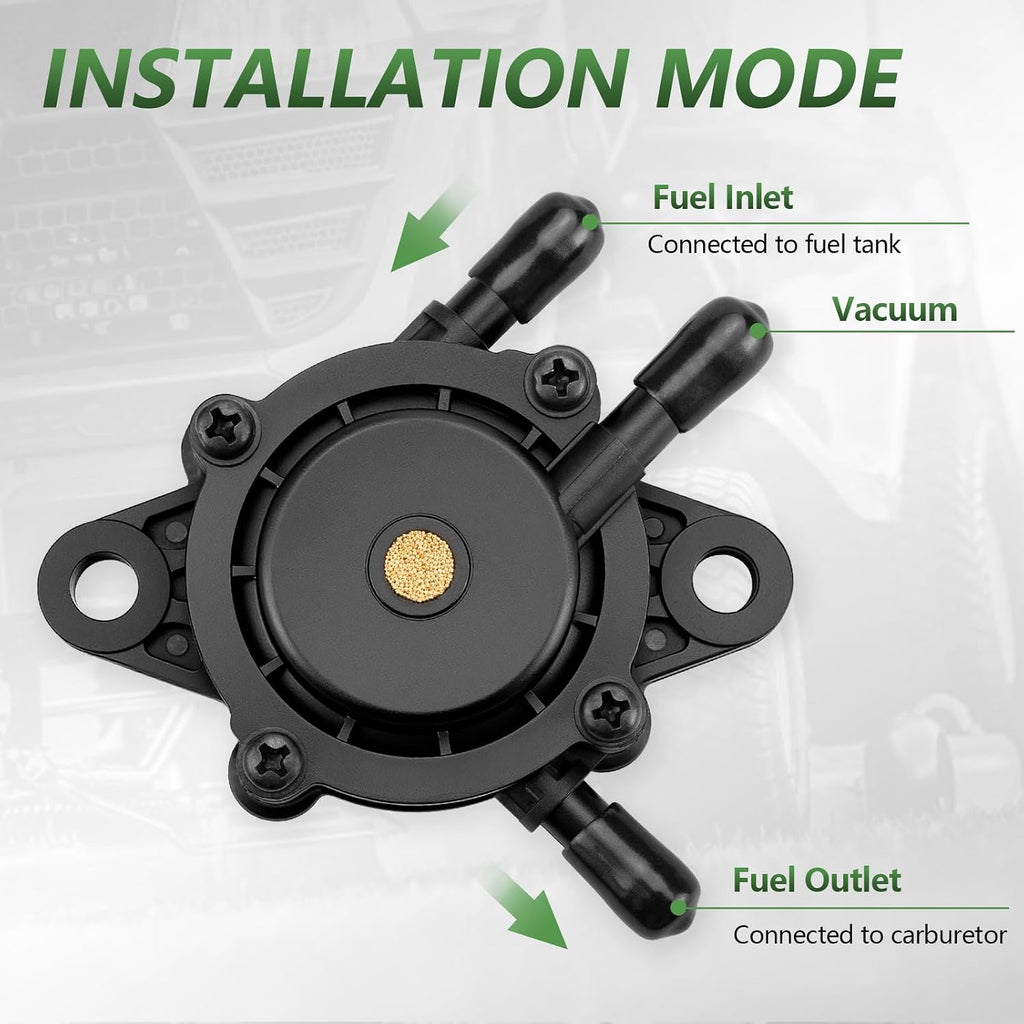 Fuel Pump for Kohler 17HP-25 HP BS 808656 mikuni 808492 John Deere Cub Cadet Kawasaki Yamaha Golf Cart Lawn Mower Small Engine