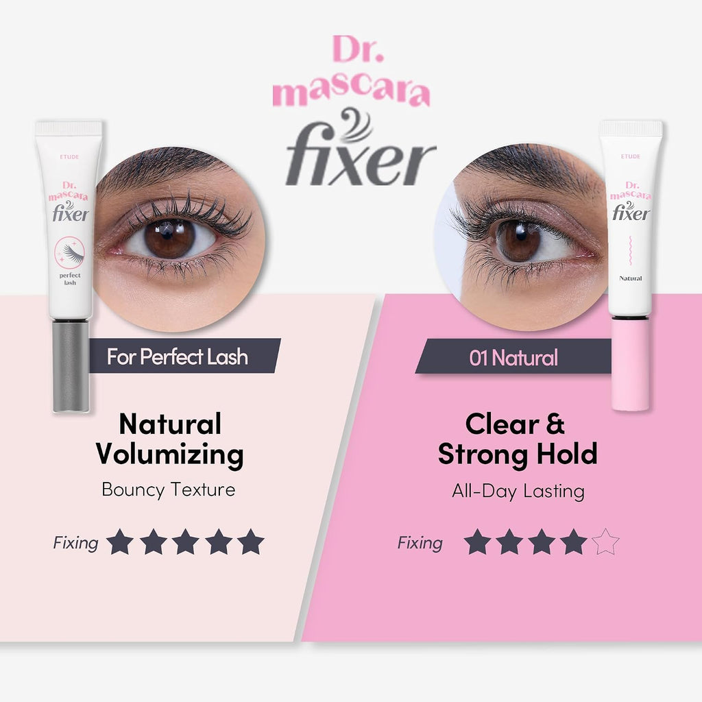 Dr. Mascara Fixer, Long-Lasting Curl Hold, Natural, 0.203 fl oz