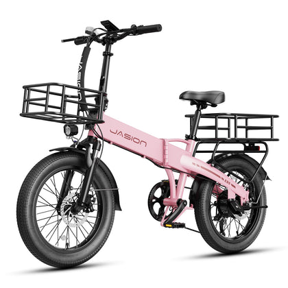 EB6 Foldable Electric Bike for Adults, 1200W Peak Motor 25 MPH EBike
