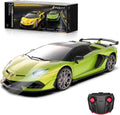1:24 Lamborghini Remote Control Car （Green） | Officially Licensed,Birthday Gift,Toys for ages 3-8,Aventador SVJ
