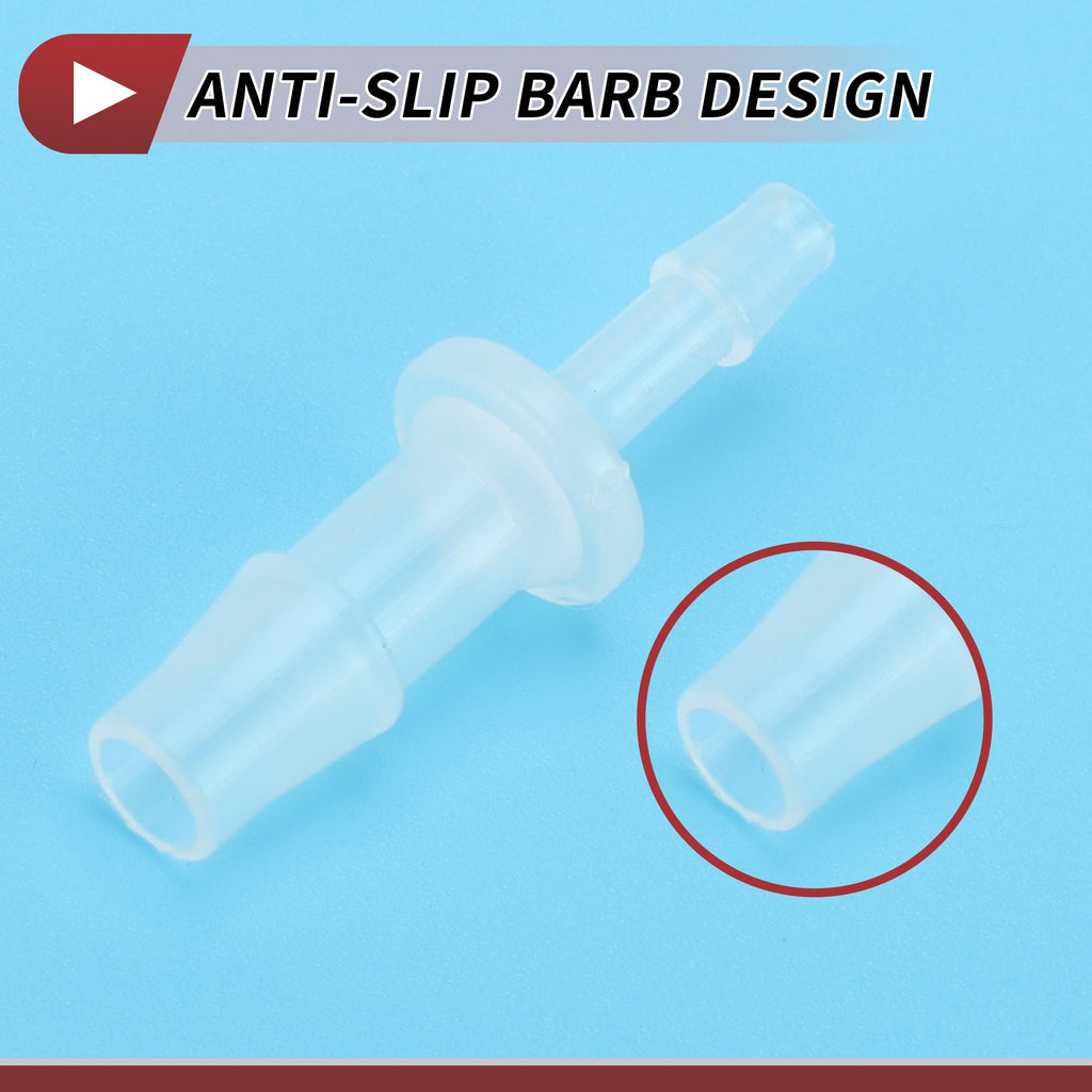 HEROFFIX 5/32" to 1/4" Hose Barb Fitting Hose Straight Reducing Coupler