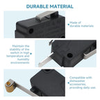 EBF64375202 3W40025C Dishwasher Micro Switch Compatible with LG Kenmore