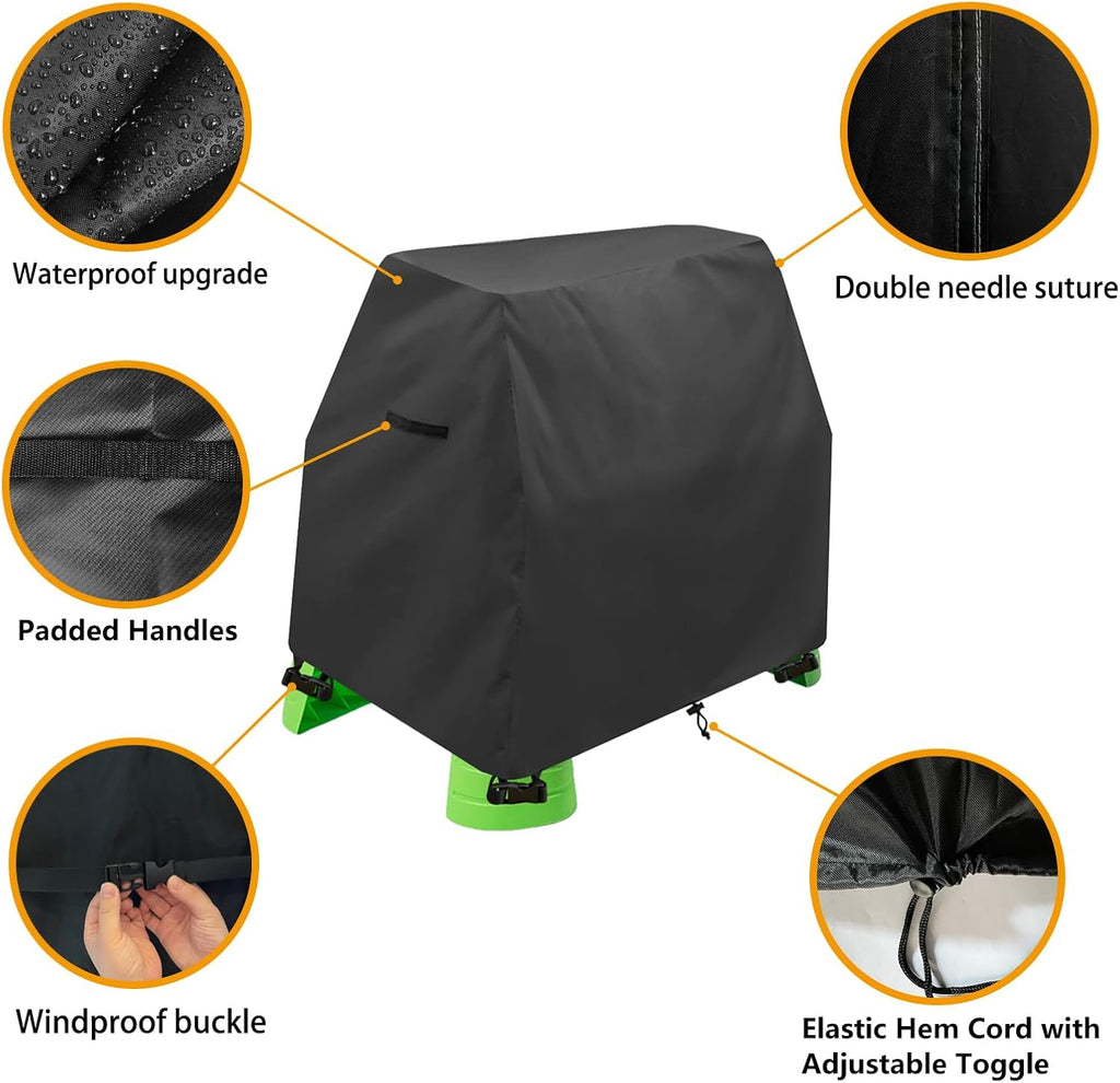 Kids Water Table Cover Fit Rain Showers Splash Pond Water Table,Waterproof Dust Proof Anti-UV Outdoor Toys