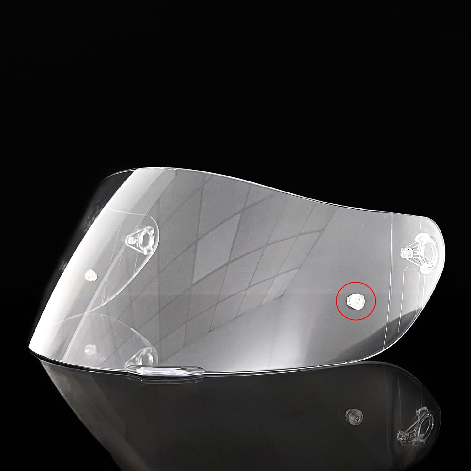 Universal 2 Pairs 4MM Helmet Visor Pins, Anti Fog Insert Pins Compatible with AGV, SHOEI, GXT, ARAI,BELL, SEDICI