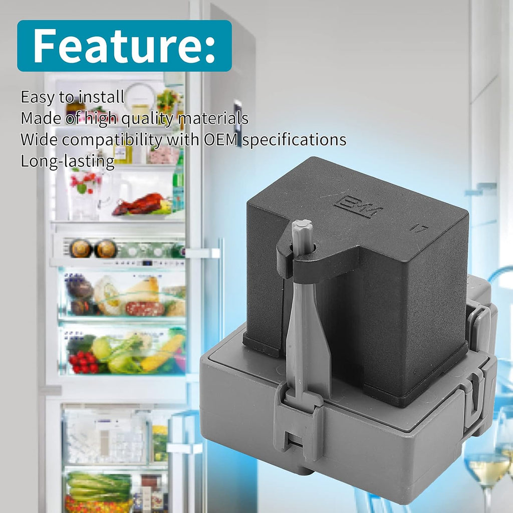 W10189190 TSD2 Start Relay & 2264017 Freezer Compressor Run Capacitor Compatible with Whirlpool Kenmore Electrolux