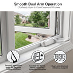 Casement Window Dual Arm Operator with Handle