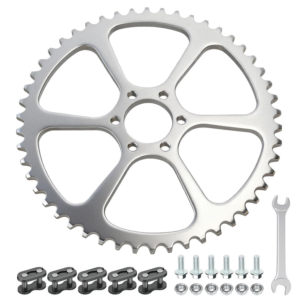 50 Tooth Rear Sprocket 420 Chain Compatible with #40 41 420 Chain