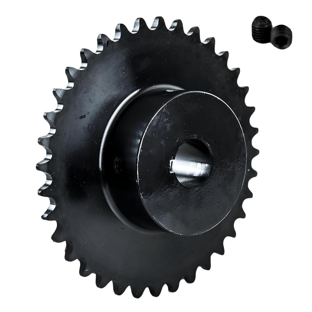 Jeremywell #35 Roller Chain Sprocket, 36 Tooth B-Hub, 3/4" Bore