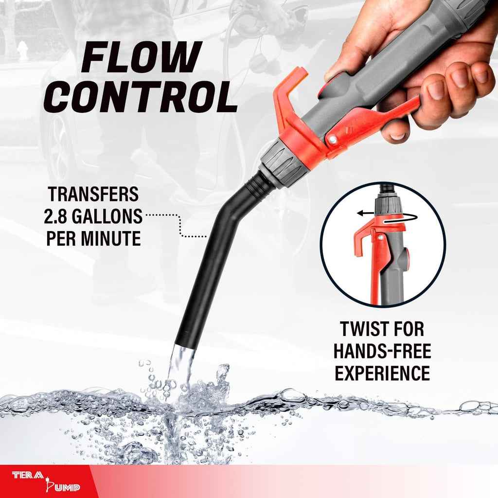 TERA PUMP 2nd Gen Multi-Purpose Battery Powered Fuel Transfer Pump