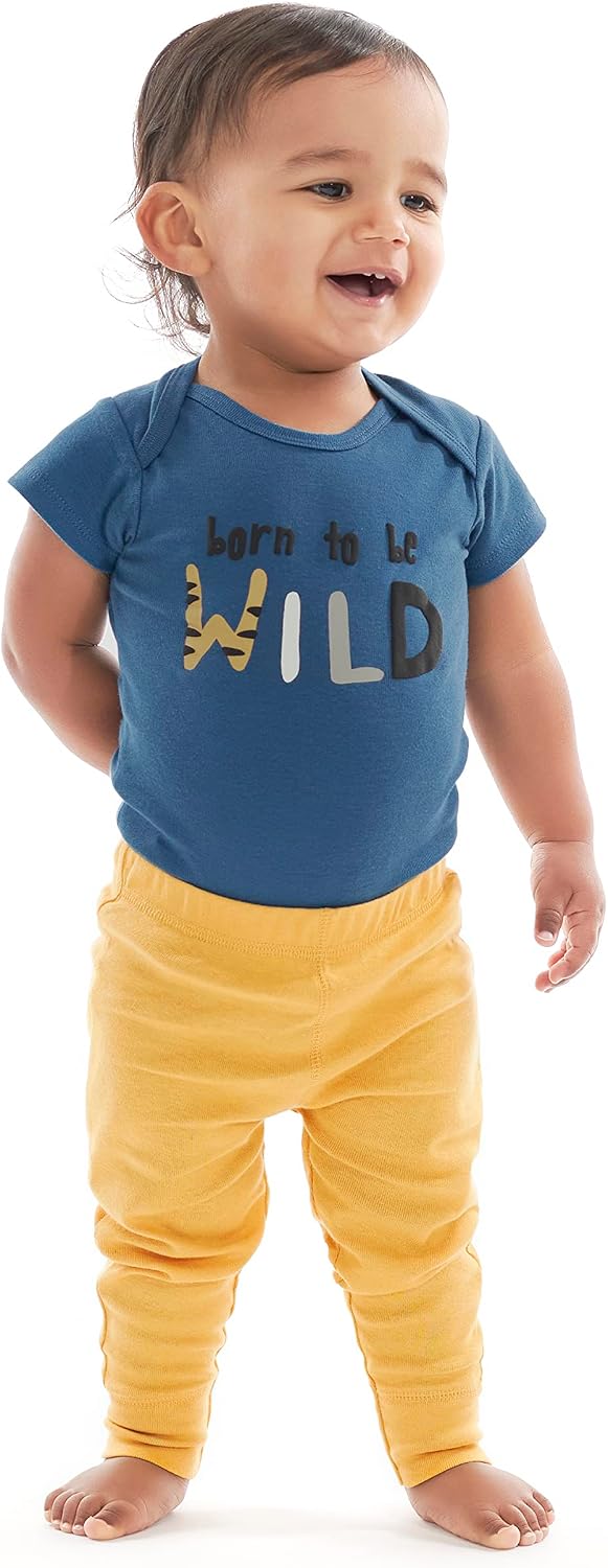 Unisex Baby 3 Outfit Bundle Mix Match Pants Set