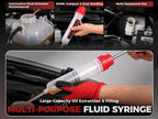 BILITOOLS 200ml Fluid Extractor Syringe, Oil Suction Pump