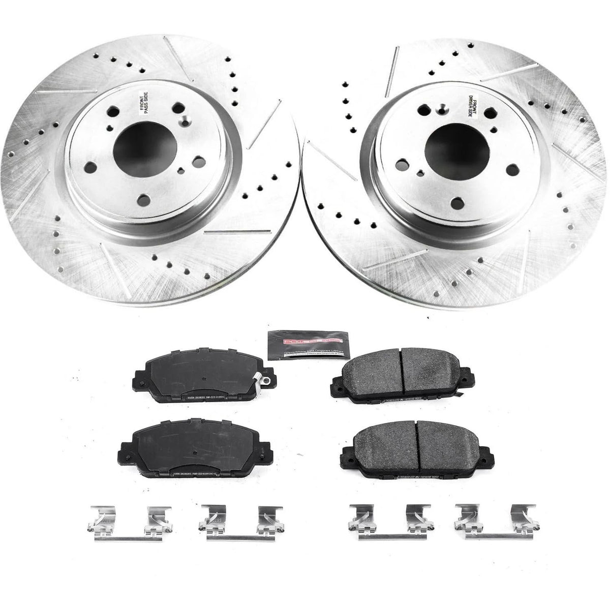 PowerStop Z23 Performance Brake Pad & Rotor Kit Front K8165